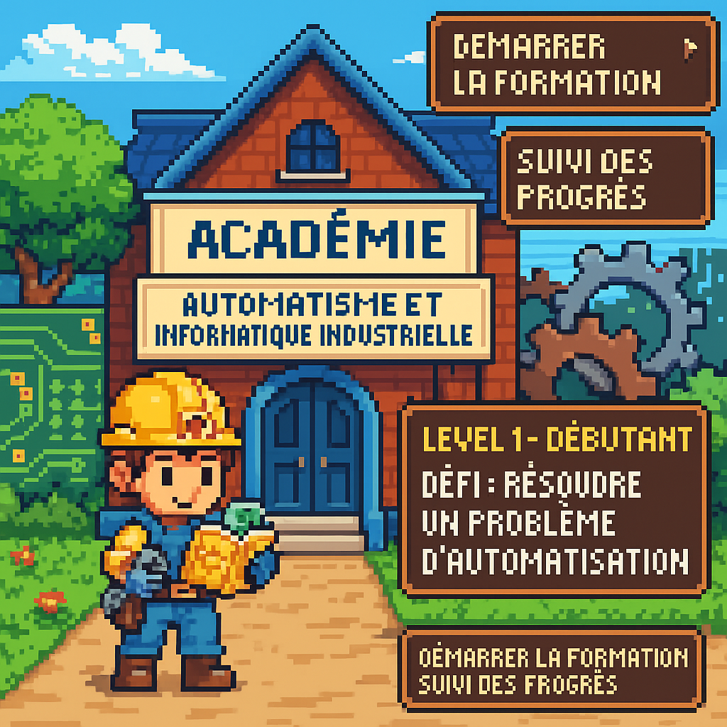 Formation en Informatique Industrielle par le jeu